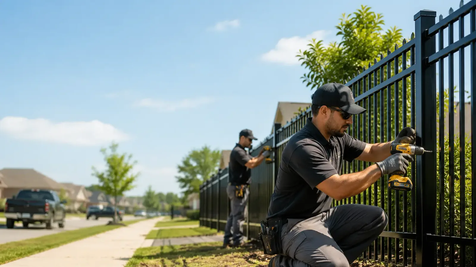 Metal Fence Installation in Hop Bottom, PA